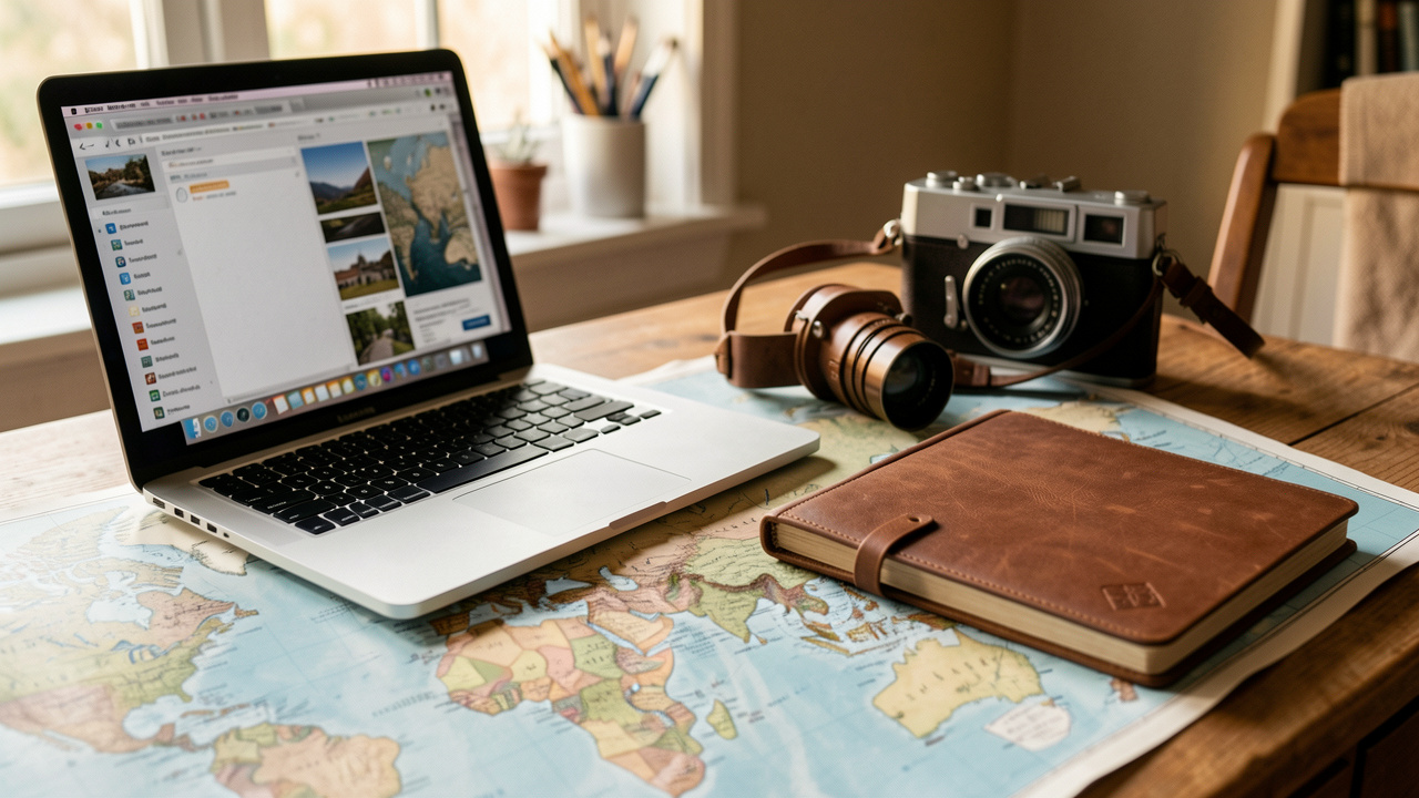 Lire la suite à propos de l’article Présence en ligne voyage : 8 outils indispensables pour démarrer